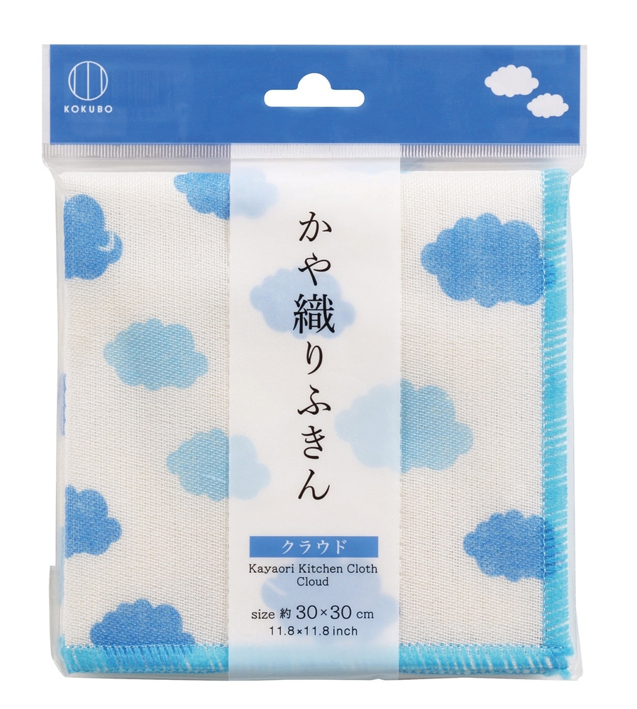 かや織ふきん1枚(クラウド)