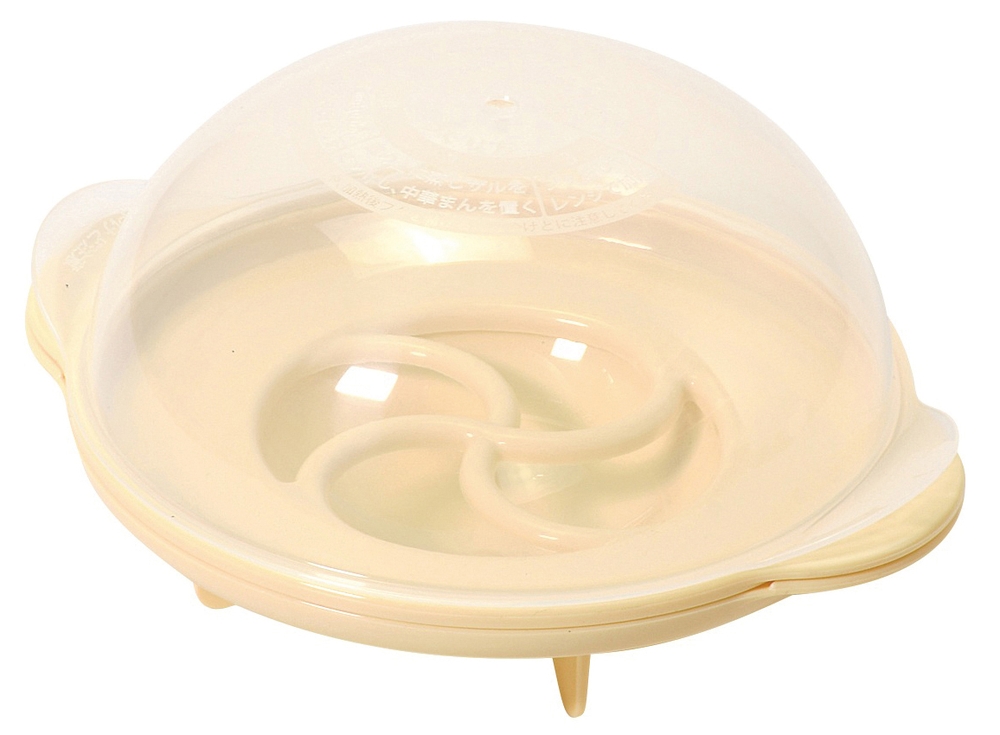 レンジで出来ちゃう中華まん蒸し器