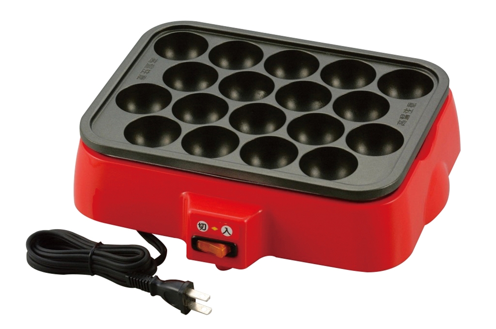 角型 電気たこ焼器18穴