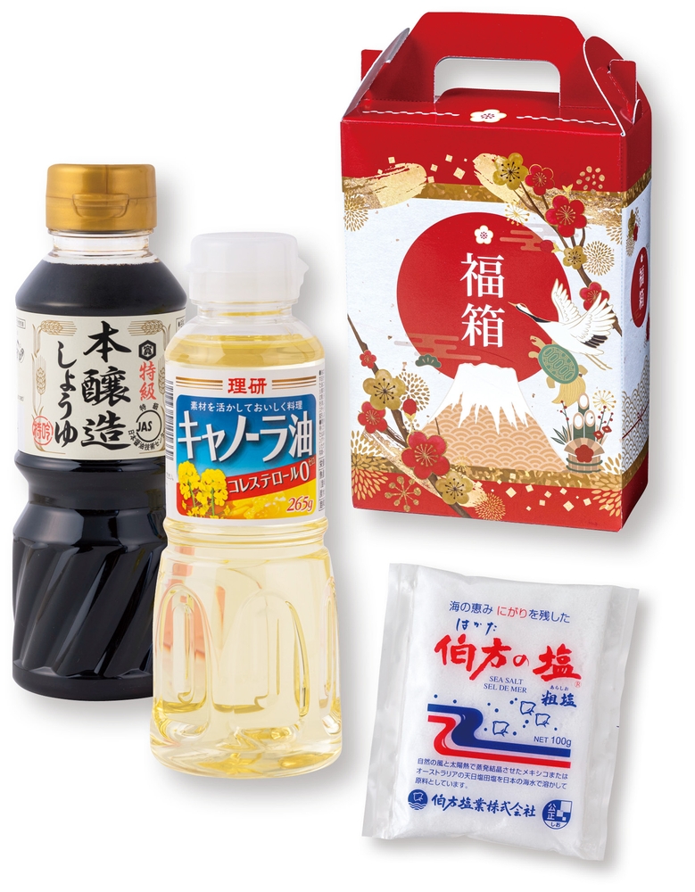 開運福箱 調味料3点セット
