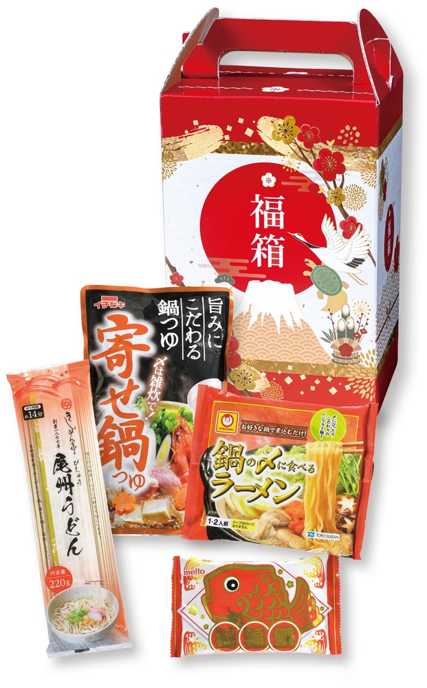 開運福箱バラエティフード4点セット