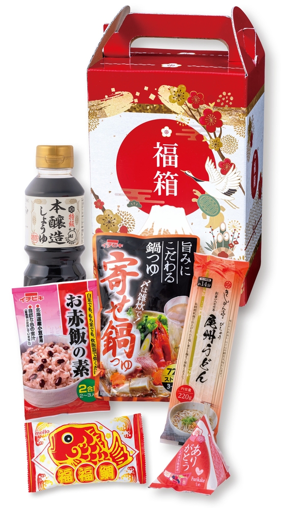 開運福箱バラエティフード6点セット