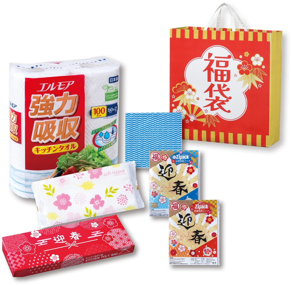 祝いの松竹梅福袋6点セット