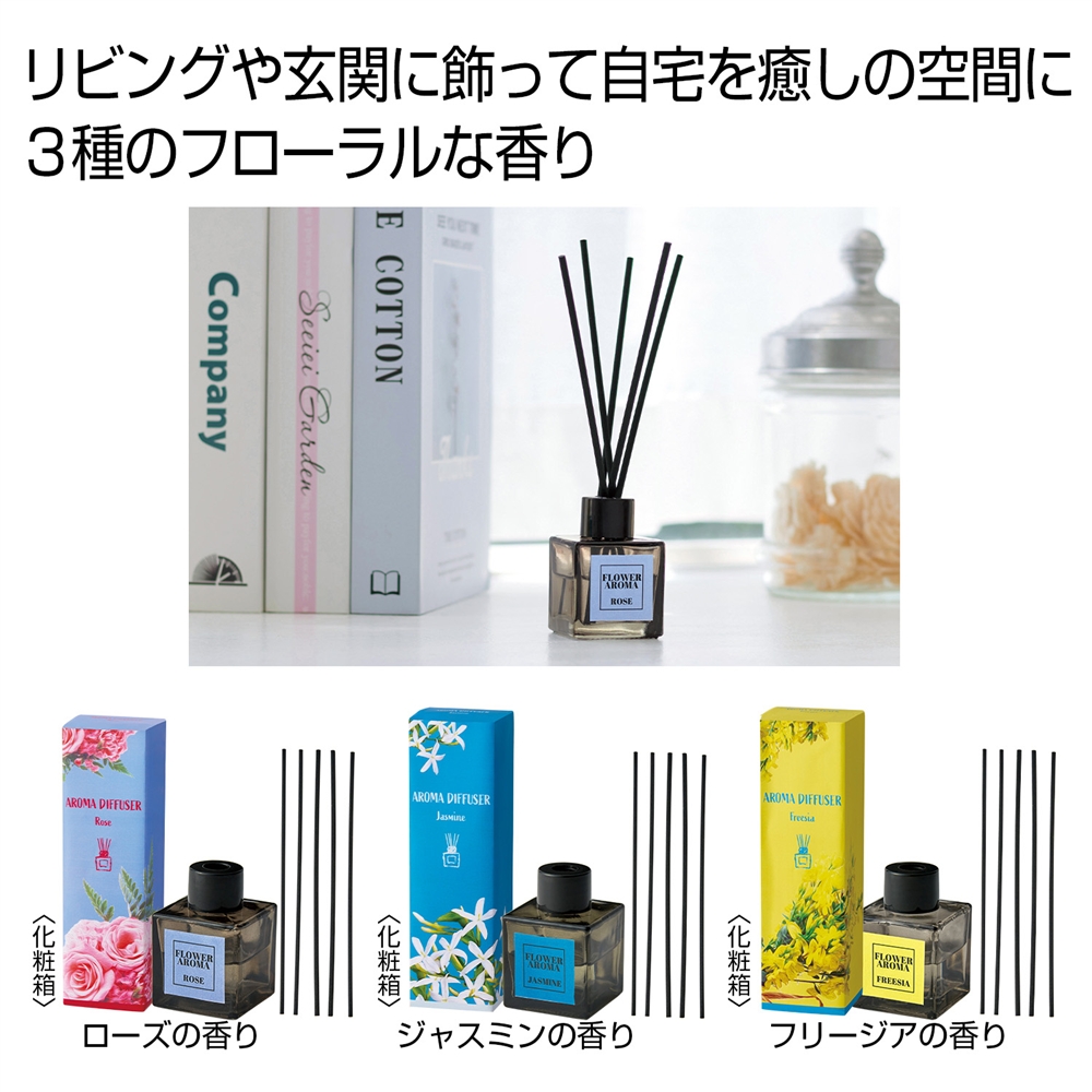 フラワーアロマディフューザー1個