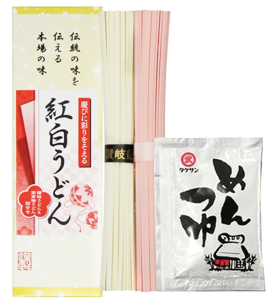 紅白うどん つゆ付き
