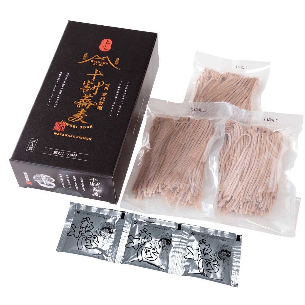 信州 十割蕎麦三人前(つゆ付)