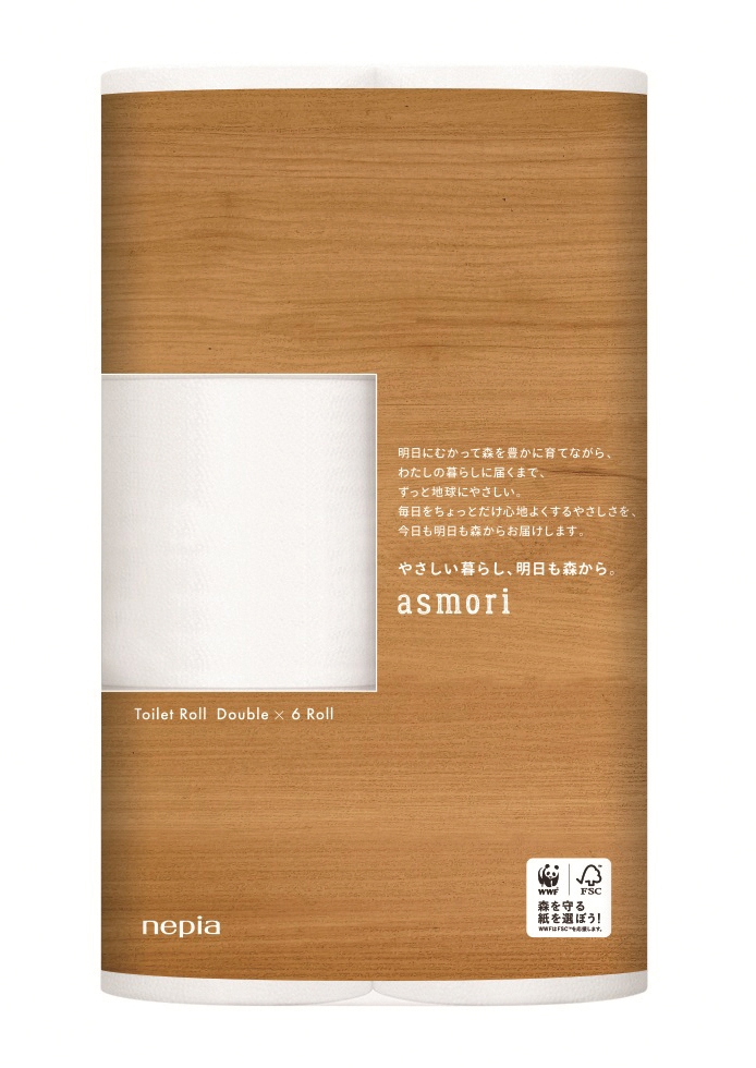 ネピアasmori6ロールダブル(60m)