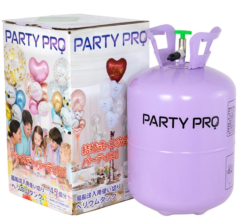 使い切りヘリウムタンク パーティプロ350L