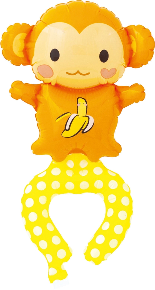 うでピタバルーン1個(モンキー)
