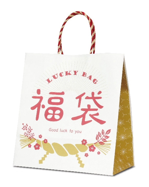 福袋 マチ広サイズ1枚(しめ飾り)