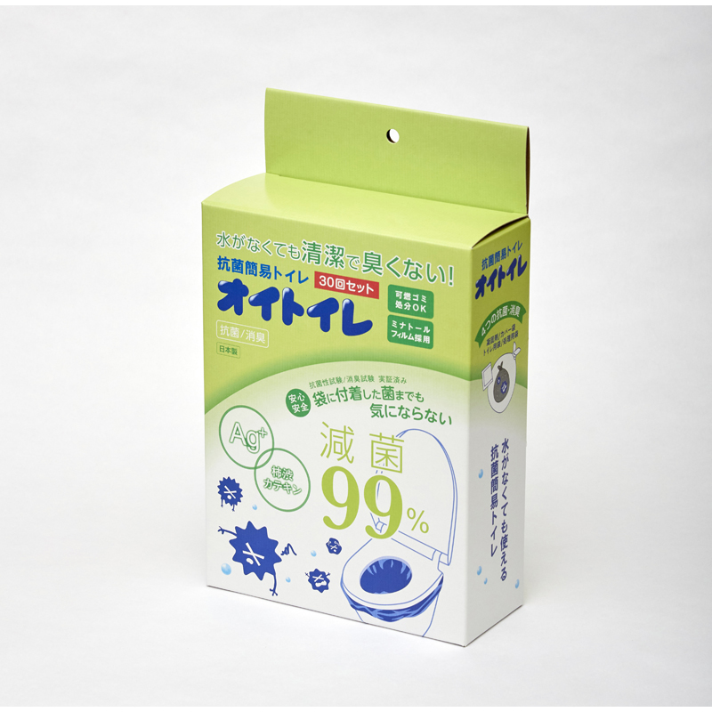 抗菌簡易トイレ「オイトイレ」30回分