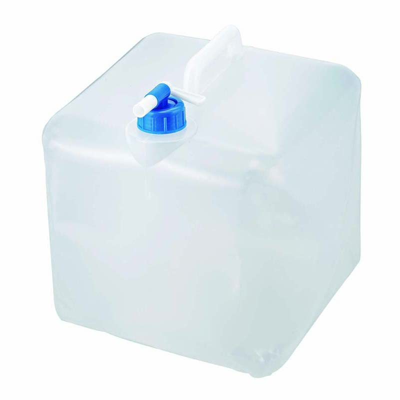 折りたためるコック付き水タンク１５Ｌ