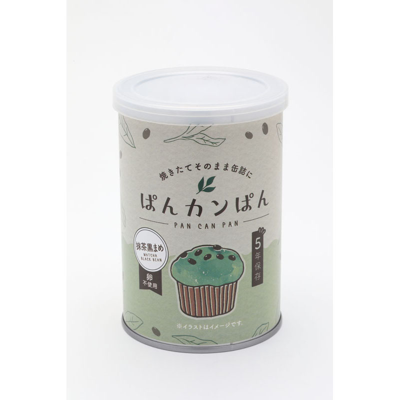 ぱんカンぱん　抹茶黒まめ