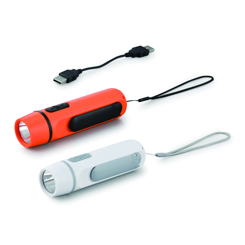 ダイナモ&USB充電ライト