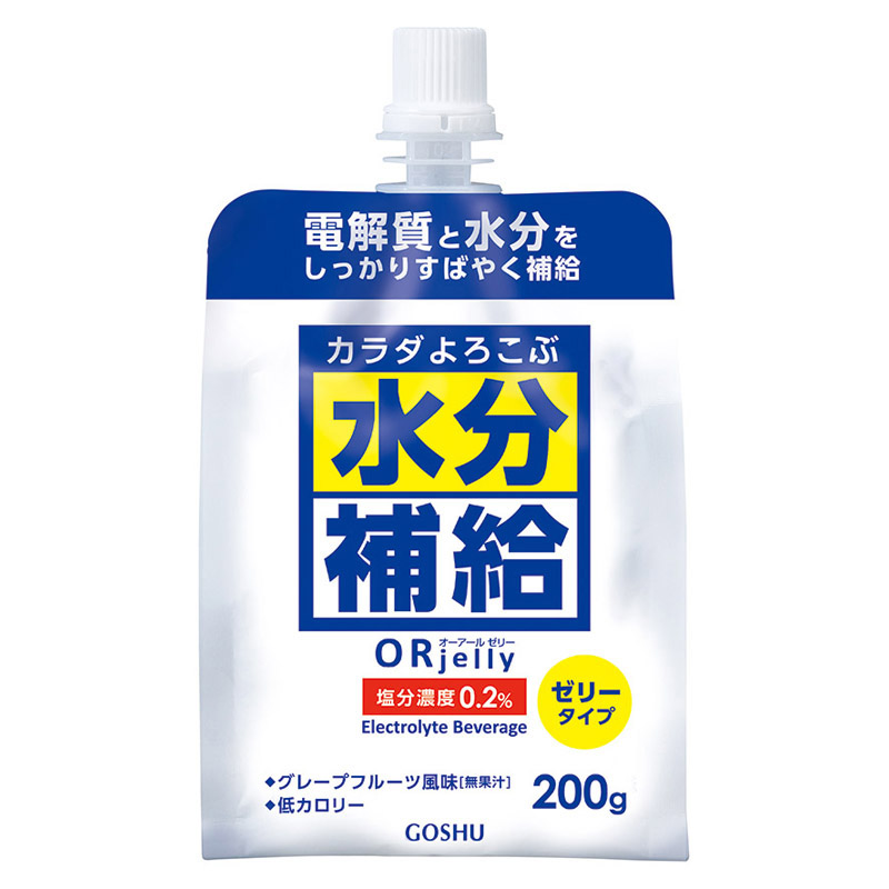 カラダよろこぶ水分補給ＯＲゼリー