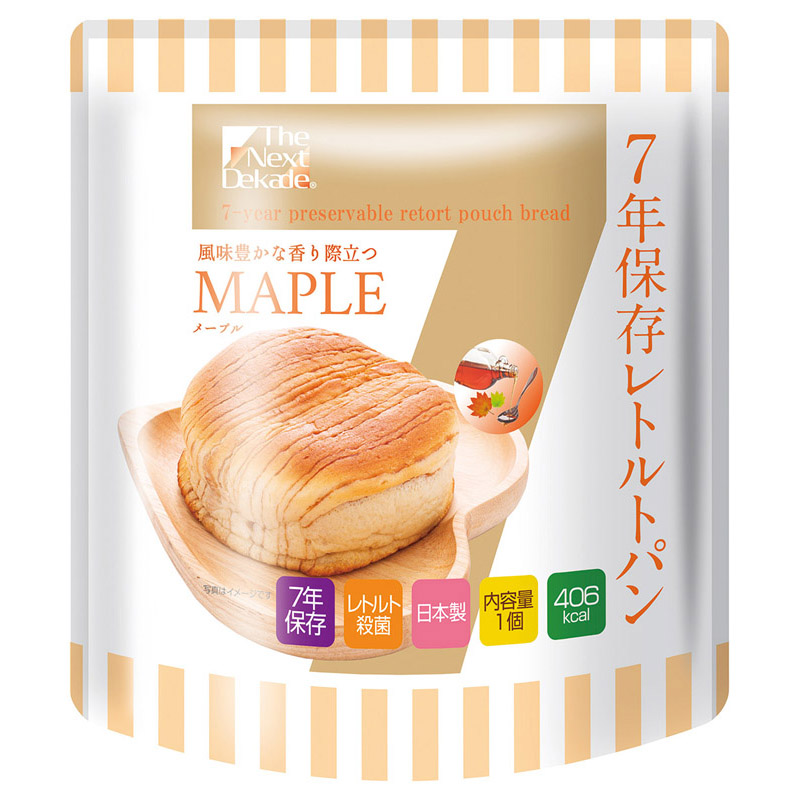 7年保存レトルトパン　メープル