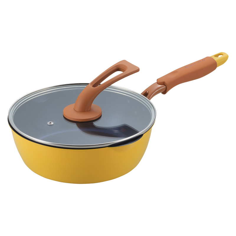 一条もんこのカレーパンガラス蓋付き24㎝