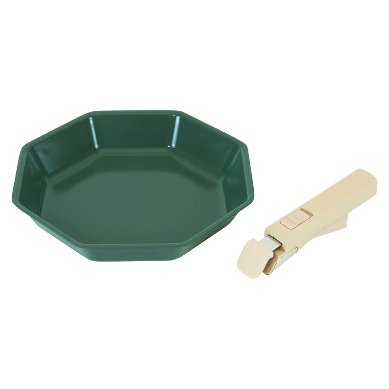 オクティナ IH対応着脱ハンドルセラミック八角パン24㎝