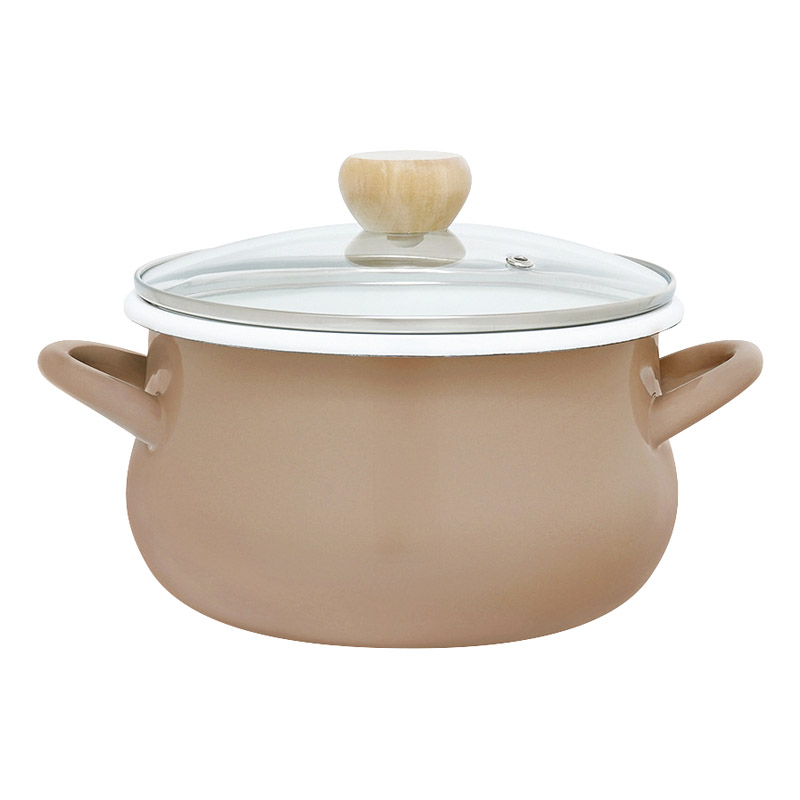 ストクック IH対応ホーロークッキングポット20㎝