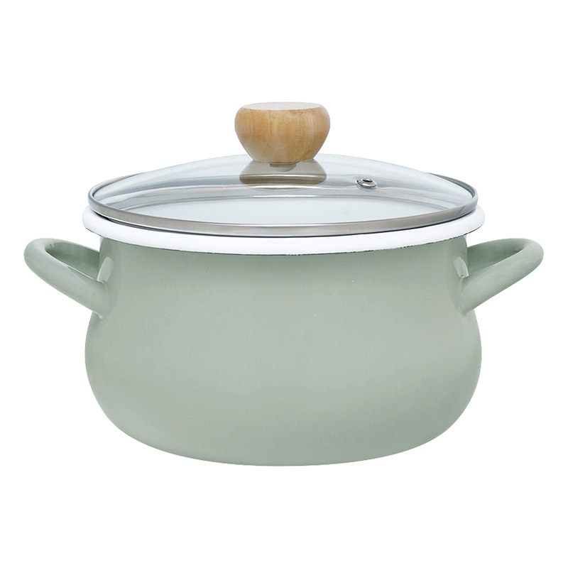 ストクック IH対応ホーロークッキングポット20㎝