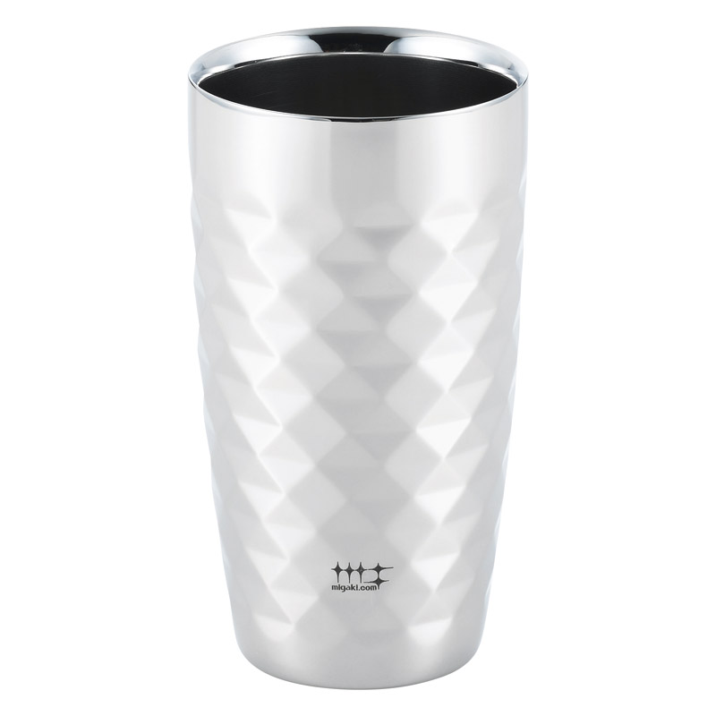 磨き屋シンジケート 二重タンブラー（ダイヤモンドカット）