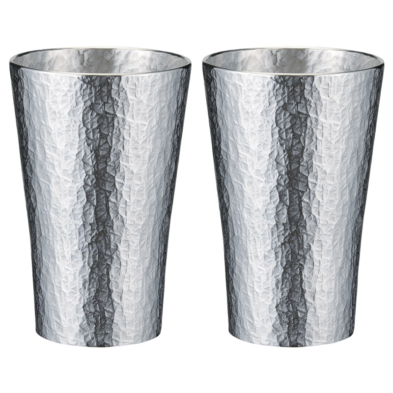 本錫タンブラー 六花（りっか）中ペア