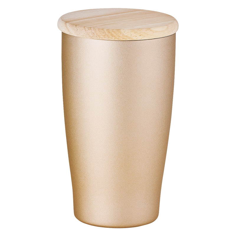 DECO+ ウッドキャップ･ステンレスタンブラー