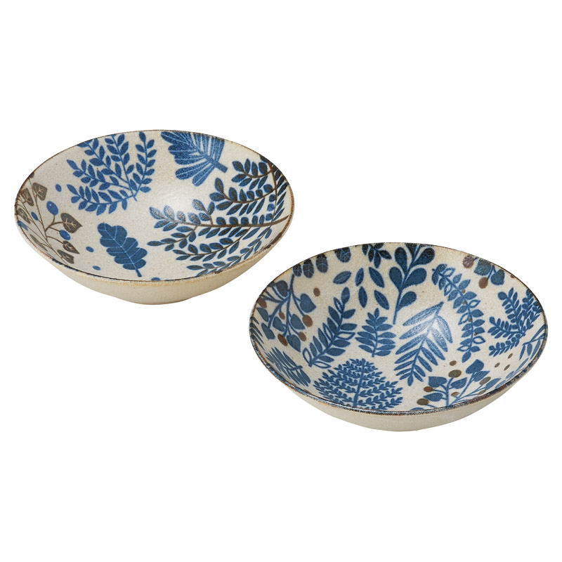 ミニラボ 藍煮物鉢2P