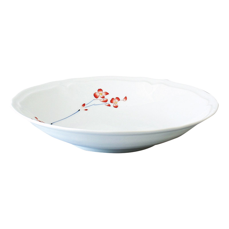 香蘭社 相思花 22㎝ディーププレート