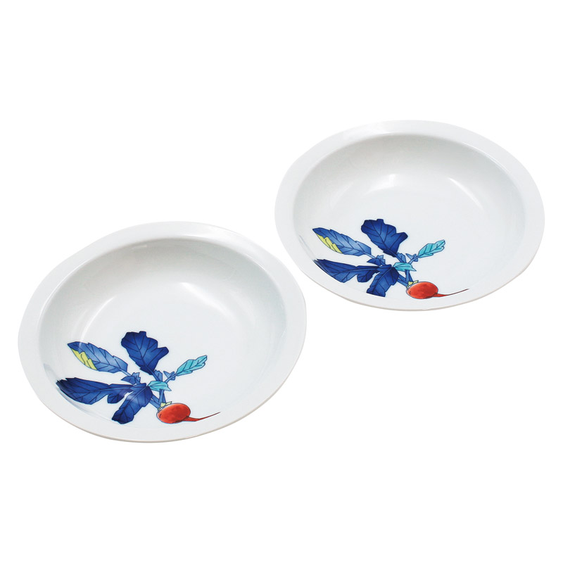 香蘭社 かぶら ペアマルチプレート