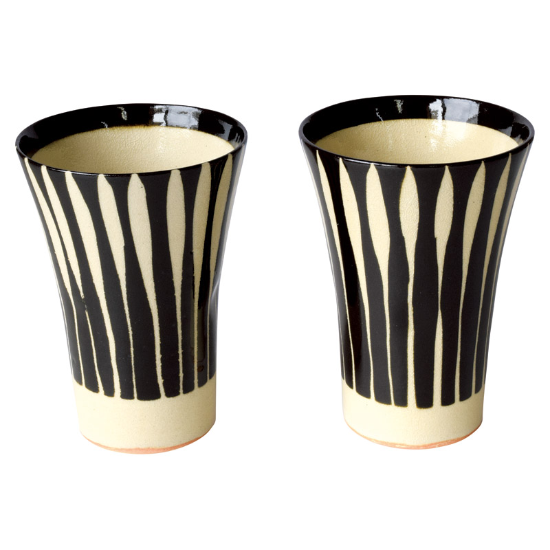 匠魅黒十草えくぼフリーカップペア