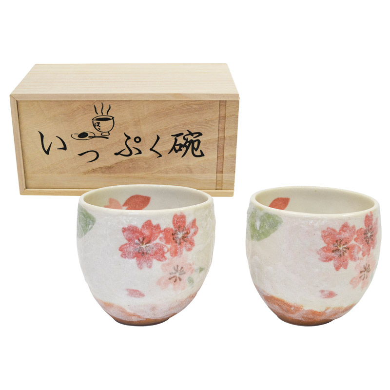 春うらら 一服碗ペア