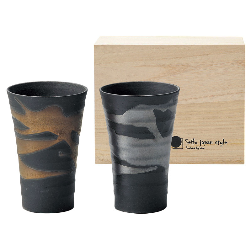 清風の匠 田端繁道 金銀流し ほろ酔いカップペア