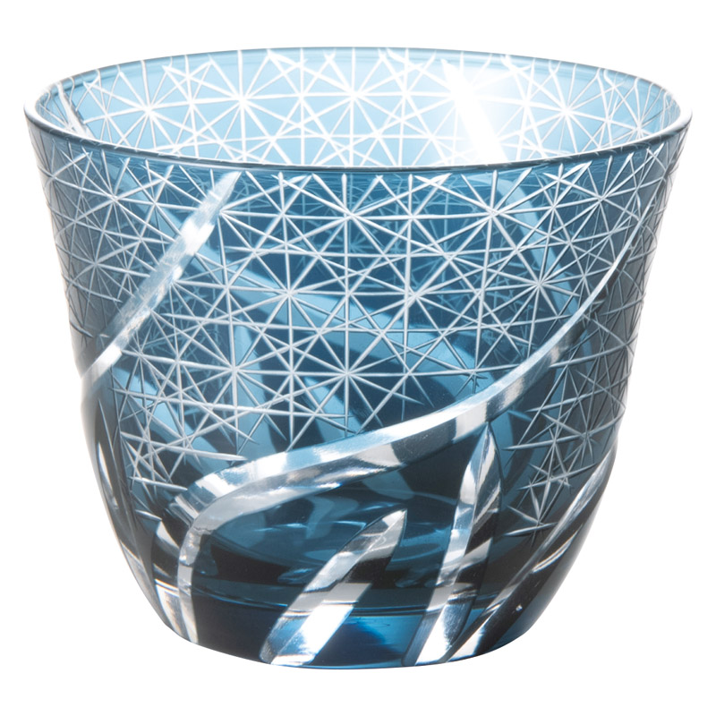 吉兆切子グラス1P