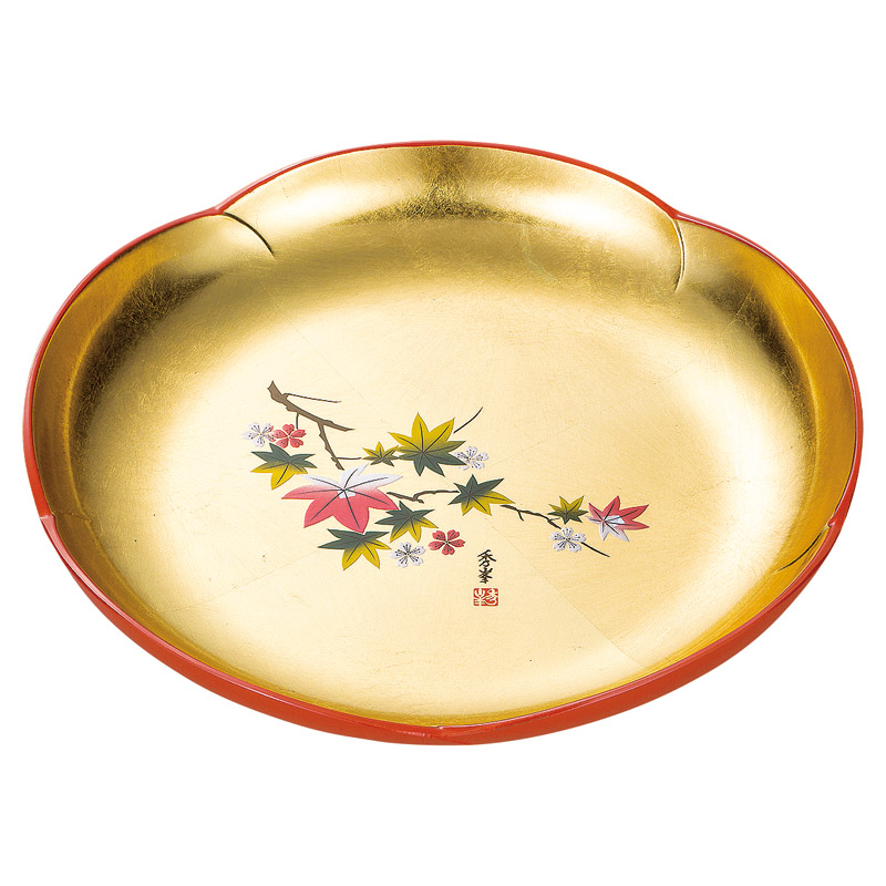 金銀箔工芸 匠（たくみ） よしの春秋 9.0ねじ梅鉢