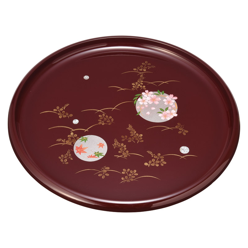 紀州塗 円華 10.0信貴丸盆