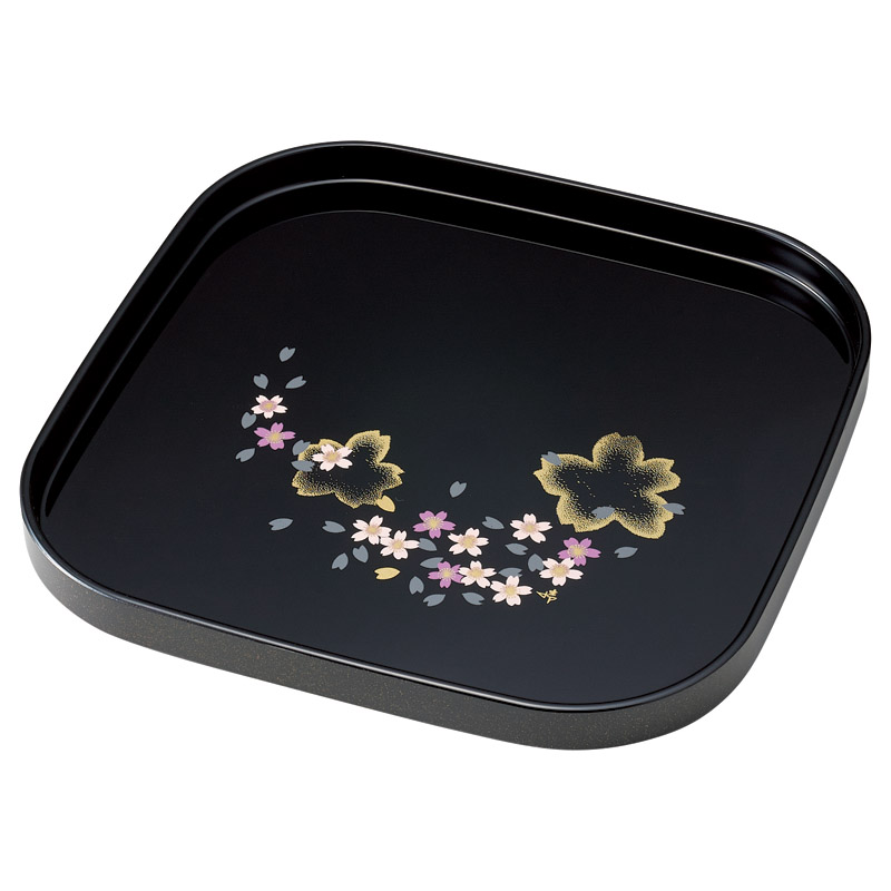 日展作家 橋爪靖雄 桜浪漫 8.0角盆