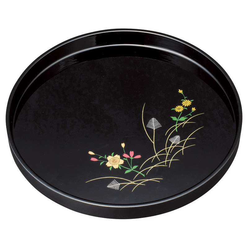 紀州塗 あきしの 丸盆