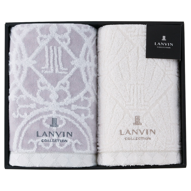 ランバン プルミエール フェイスタオル2P