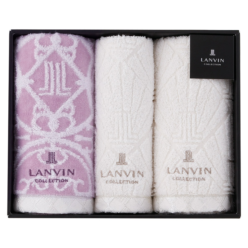 ランバン プルミエール フェイス2P･ウォッシュタオル1P