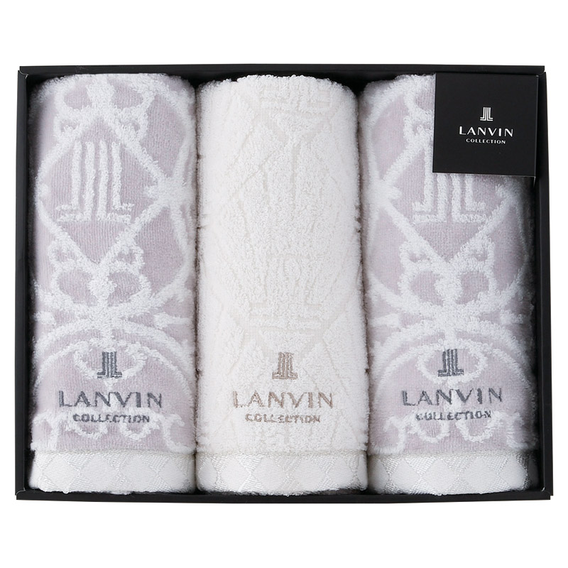 ランバン プルミエール フェイスタオル3P