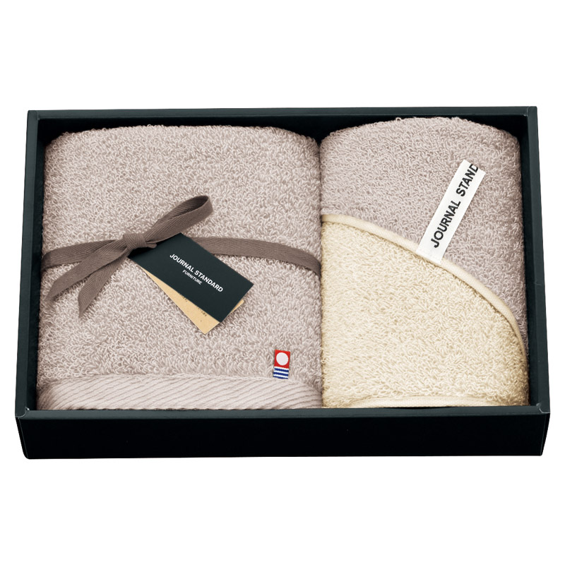 ジャーナルスタンダードファニチャー ダブル フェイス1P･ウォッシュタオル1P