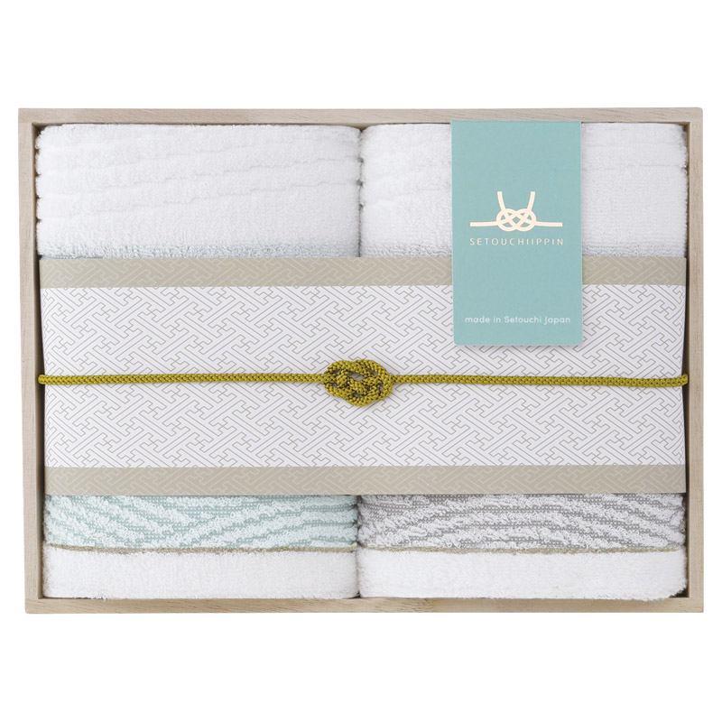 瀬戸内逸品 しおさい フェイスタオル2P