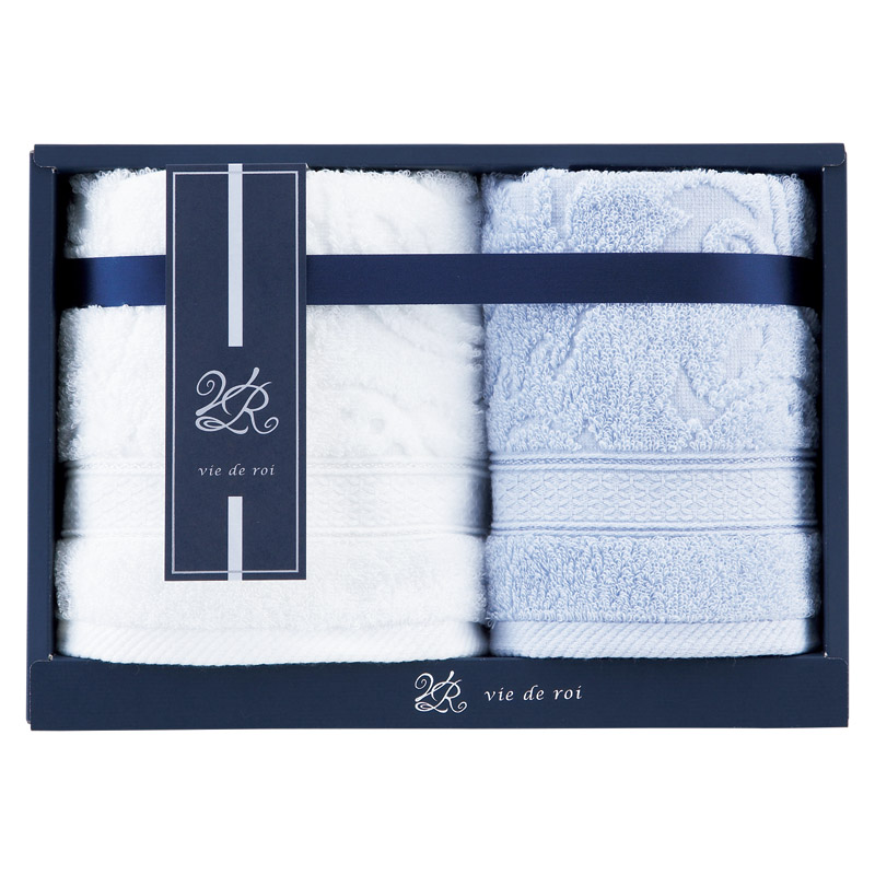 vie de roi 今治タオルオーヴ フェイス1P･ウォッシュタオル1P