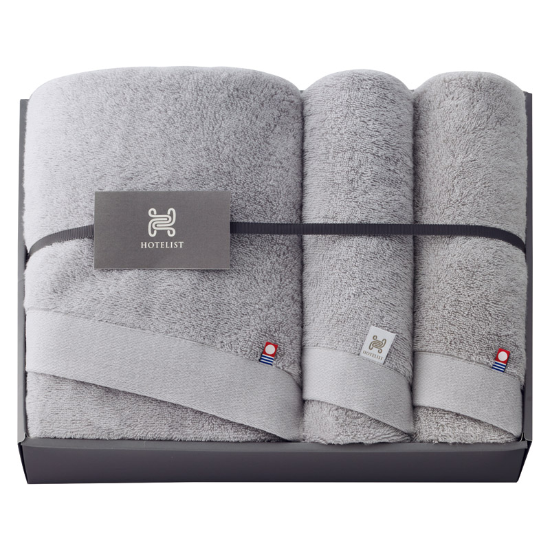 今治タオル HOTELIST バス1P･フェイスタオル2P