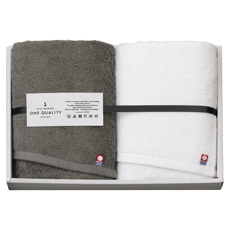 今治タオル ONE QUALITY フェイスタオル2P