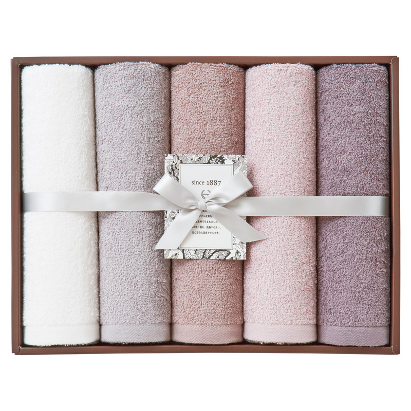 OUCHI TSUKAI スリムバスタオル5P