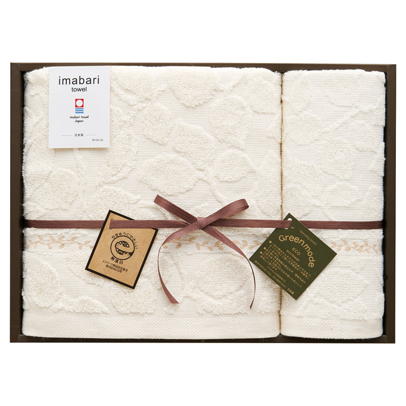 グリーンモード 今治エコリーフ バス1P･ウォッシュタオル1P