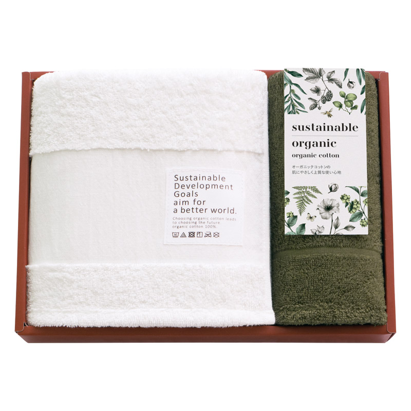 スーパーふわっと40 オーガニックコットン今治タオルセット 