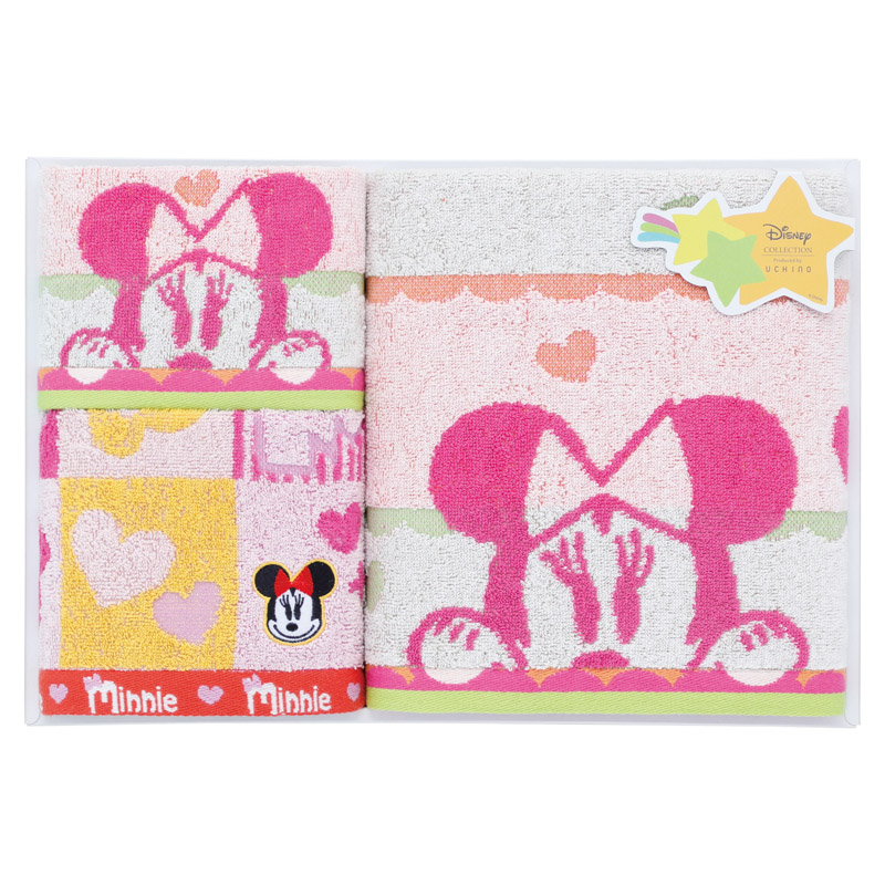 ディズニー ハピネスフレーク タオルセット